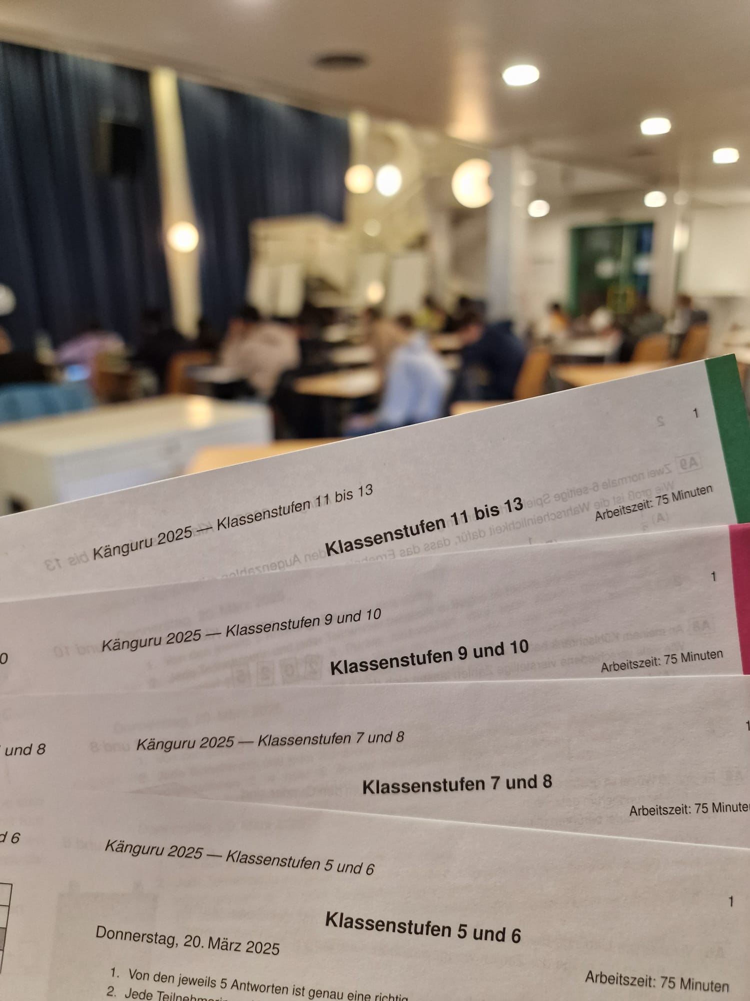 Känguru-Wettbewerb der Mathematik 2025